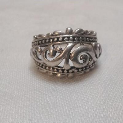Vintage Scrollwork Ring Size 9