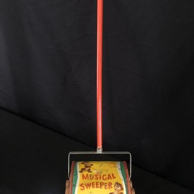 Child's Toy Musical Sweeper