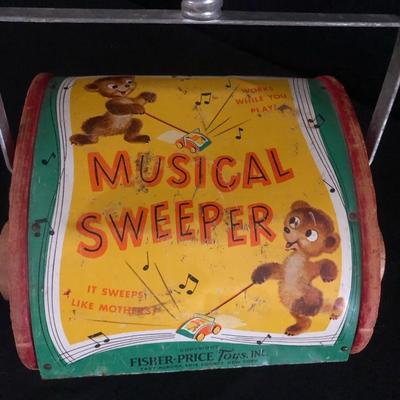Child's Toy Musical Sweeper
