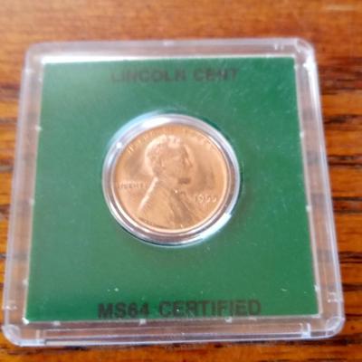 LOT 16 1955-S LINCOLN CENT