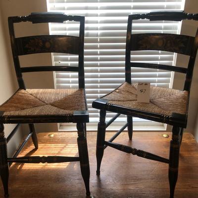 Rattan Seat Chairs