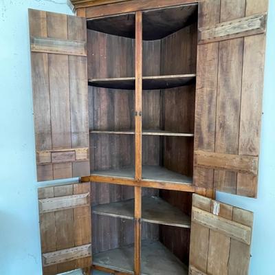 Antique Corner Cabinet