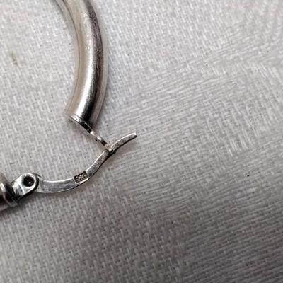 Vintage Hoop 925 Earrings