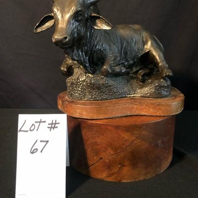 Geo Phippen Bronze Bull