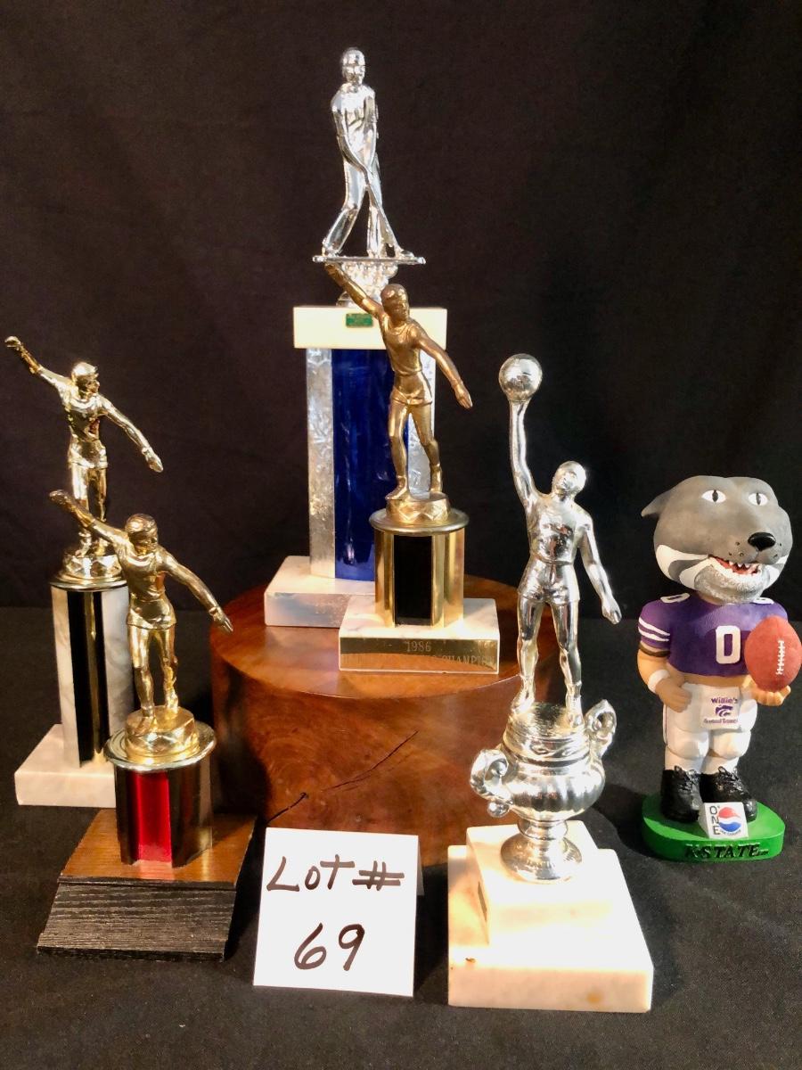 Assortment of Trophies | EstateSales.org