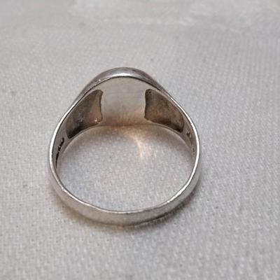 NF Onyx Signet Style 925 Ring Size 7