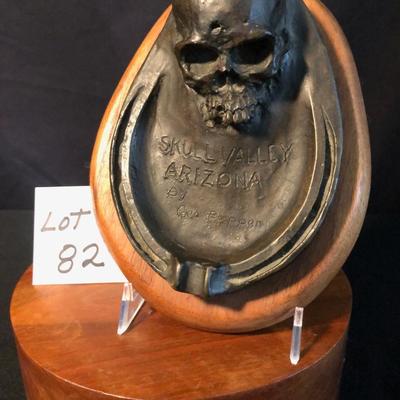 Geo Phippen Skull Vally Bronze