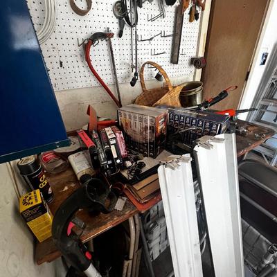 LOT OF MISCELLANEOUS TOOLS ANS MORE