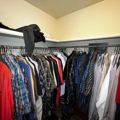 BEDROOM CLOSET CONTENTS