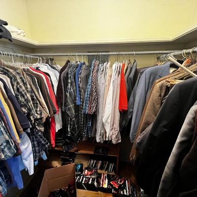 BEDROOM CLOSET CONTENTS