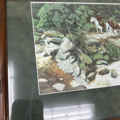 Framed Bev Doolittle Print