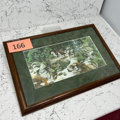 Framed Bev Doolittle Print