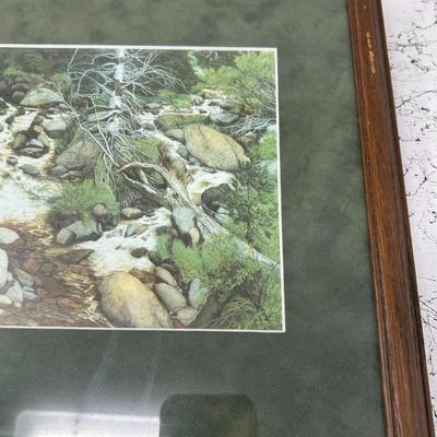 Framed Bev Doolittle Print