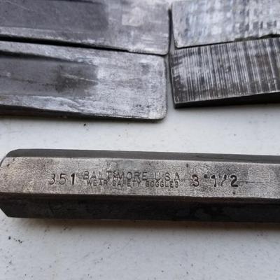 Chisels and Wedges