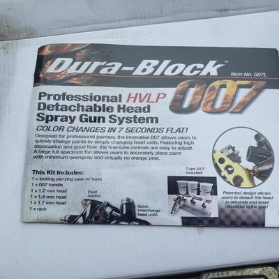 Dura-Block Spray Gun System