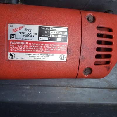 Milwaukee Speed Polisher