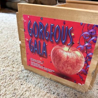 Gorgeous Gala Apple Crate