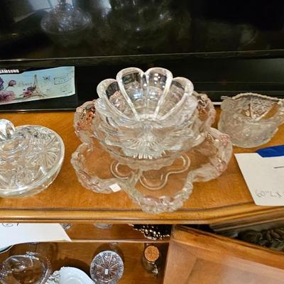 glass & crystal lot