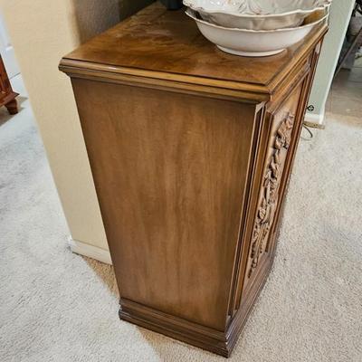 Wood buffet credenza