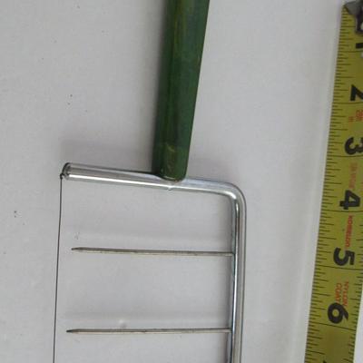 Vintage Sturdy Cheese Slicer With Bakelite Handle