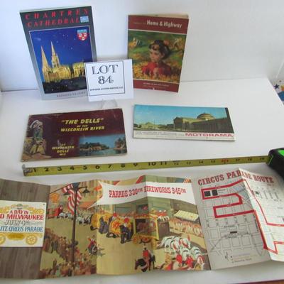Lot of Softcover Travel Booklets and Pamphlets