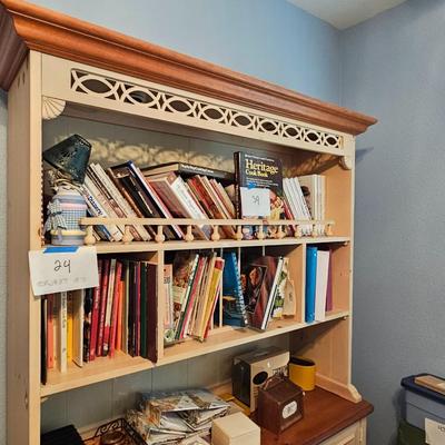 Bookcase with doors