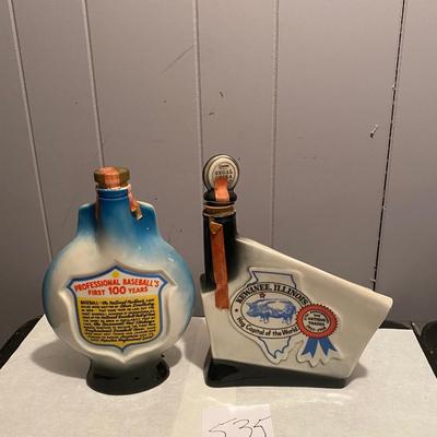 Vintage Beam Decanters