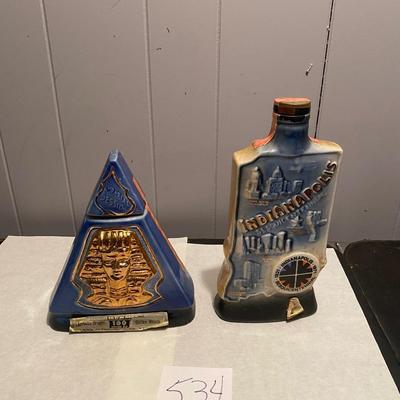 Vintage Beam Decanters