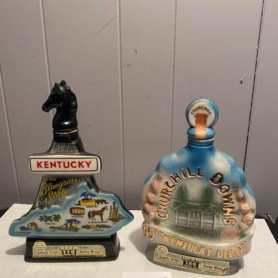 Vintage Kentucky Decanters