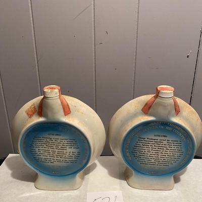Vintage Washington Decanters