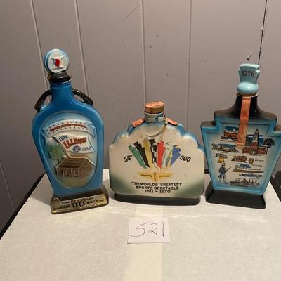 Vintage Beam State Decanters
