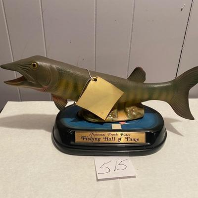 Vintage Fishing Decanter