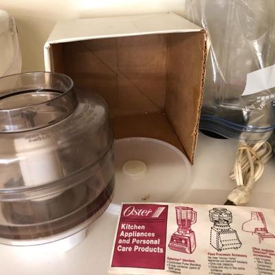 Vintage Ice Bucket & Oster Blender (Untested) -Lot 288