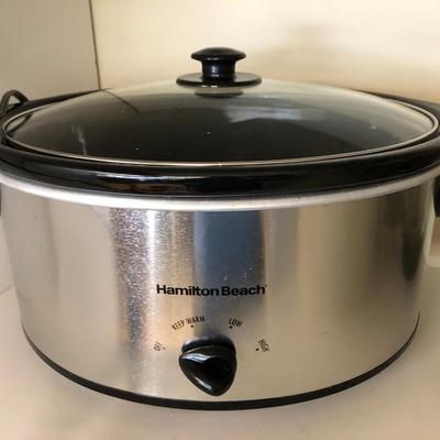 Large Hamilton Beach Crockpot Model 33167 -Lot 290