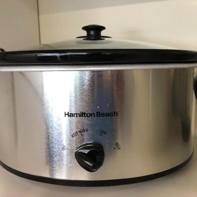 Large Hamilton Beach Crockpot Model 33167 -Lot 290