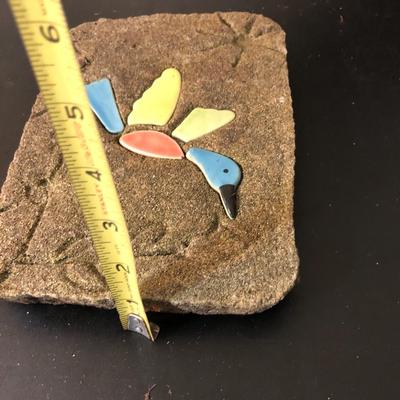 Garden Decor; Two Concrete, Heart is Resin -Lot 295