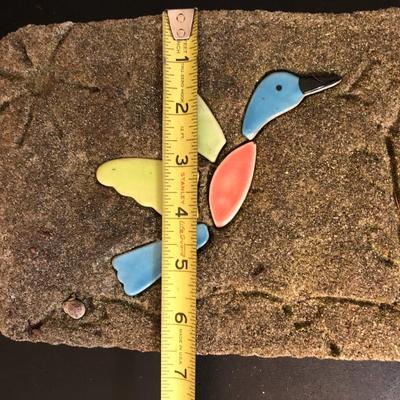 Garden Decor; Two Concrete, Heart is Resin -Lot 295