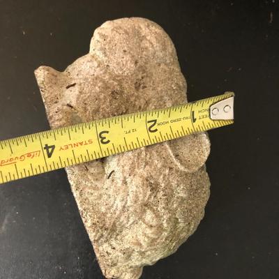 Garden Decor; Two Concrete, Heart is Resin -Lot 295