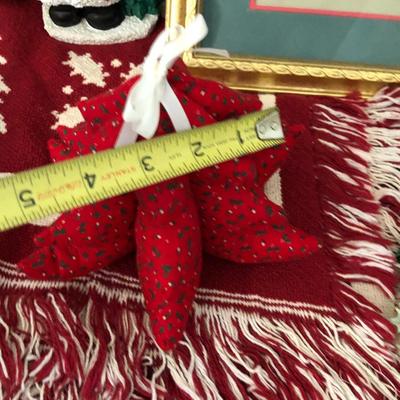 Large Holiday Lot- Lenox, Cross Stitch Wall Decor & Much More -Lot 296