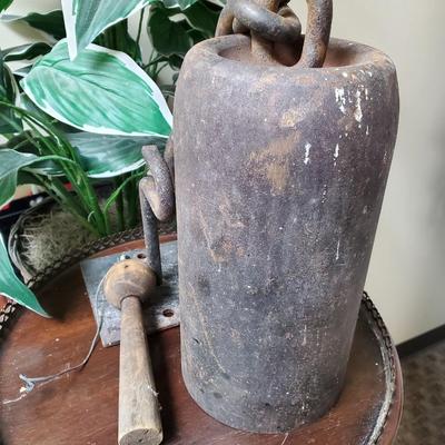 Antique Cast Iron Farmhouse Bell