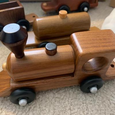 Christmas Collectibles Decor Lot Wooden Train & More