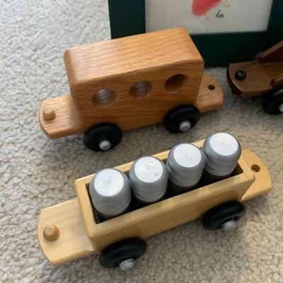 Christmas Collectibles Decor Lot Wooden Train & More