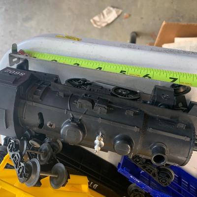 TWO Vintage LIONEL Trains Sets - Cars, Track, Layout Buildings, Transformers.
