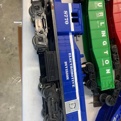TWO Vintage LIONEL Trains Sets - Cars, Track, Layout Buildings, Transformers.
