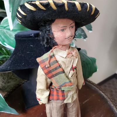 Handmade Mexican Folk Art Doll
