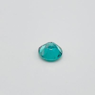TOPAZ ~ Round Cut ~ Blue-Green Gemstone ~ Natural