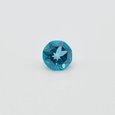 TOPAZ ~ Round Cut ~ Blue Topaz Gemstone ~ Natural