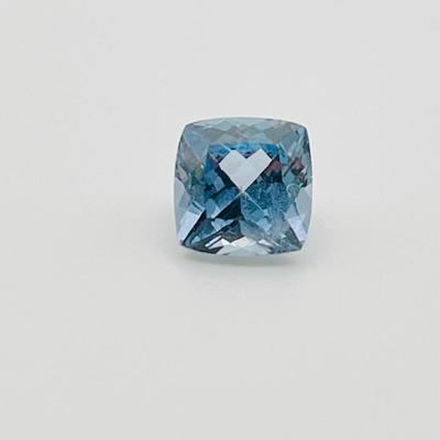 NATURAL CEYLON SPINEL ~ Square Cut ~ Blue (Sky Blue) Gemstone ~ Natural