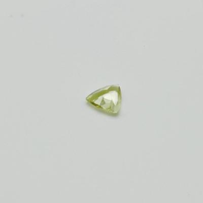 BRAZILIANITE ~ Trillion Cut ~ Flawless .54ct ~ Yellowish Gemstone ~ Natural