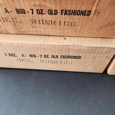 30 Mid Century MCM Ronrico Old Fashioned 7oz.
